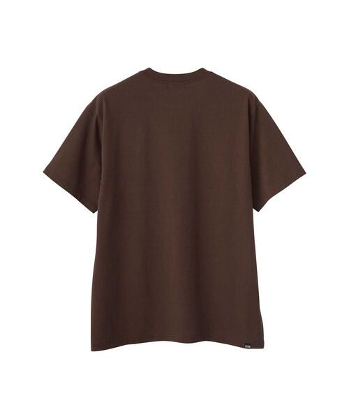 「HYSTERIC GLAMOUR」 半袖Tシャツ X-LARGE ブラウン メンズ_画像4