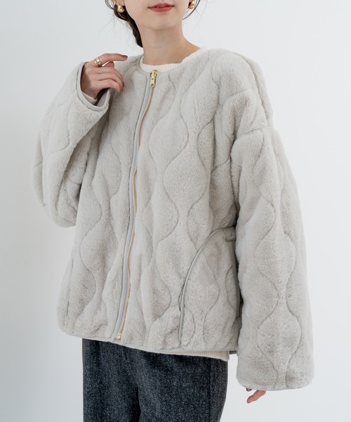 ANNA LUNA（アンナルナ） ブルゾン アウター 2WAY 中綿 リバーシブル