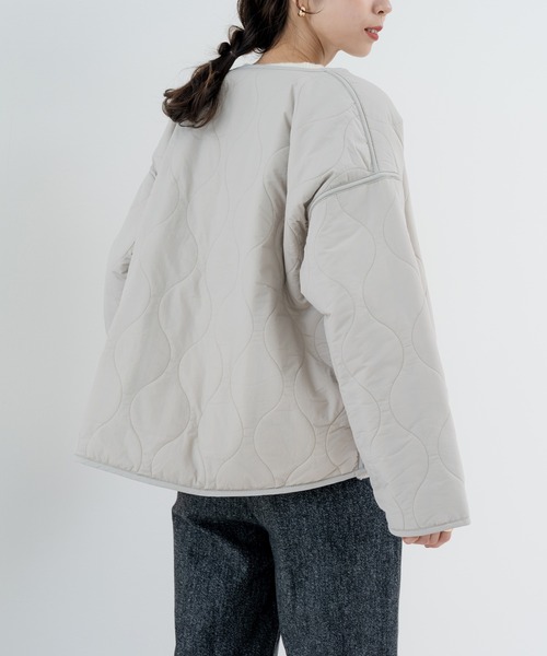 ANNA LUNA（アンナルナ） ブルゾン アウター 2WAY 中綿 リバーシブル