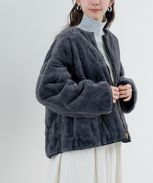 ANNA LUNA（アンナルナ） ブルゾン アウター 2WAY 中綿 リバーシブル