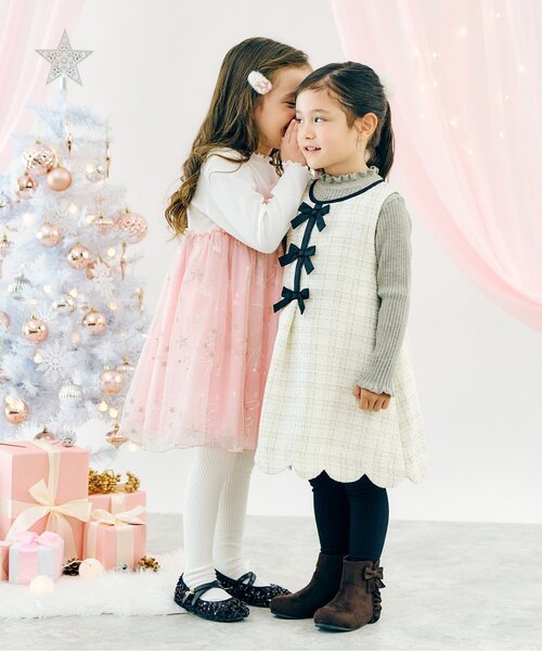 アプレレクール　ワンピースセット　130cm apres les cours（アプレレクール） ワンピース 「リンク」Holiday