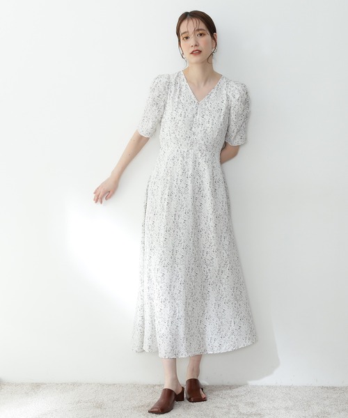 「N.（N. Natural Beauty Basic）」 半袖ワンピース SMALL ブラック系その他 レディース_画像2