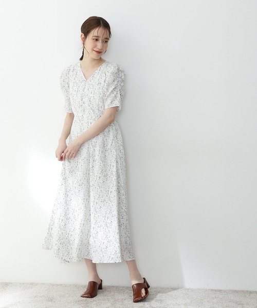 「N.（N. Natural Beauty Basic）」 半袖ワンピース SMALL ブラック系その他 レディース_画像3