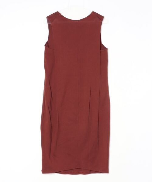 「qualite」 ノースリーブワンピース FREE ブラウン レディース_画像2