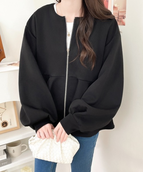 「ABITOKYO」 ブルゾン L アイボリー レディース_画像9