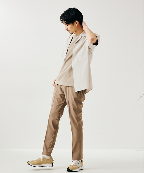 「417 EDIFICE」 半袖シャツ MEDIUM ネイビー メンズ_画像9