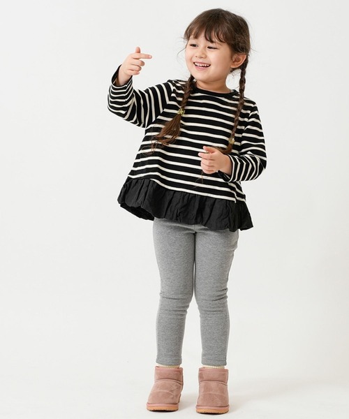 RIO（リオ） ブーツ 「撥水/防滑/13〜23cm展開」フェイクムートン