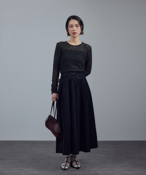 SALON adam et rope'（サロン アダム エ ロペ） tシャツ カーリー