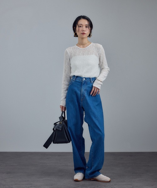 SALON adam et rope'（サロン アダム エ ロペ） tシャツ カーリー