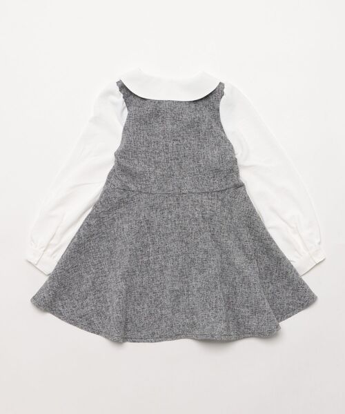 PINKHUNT（ピンクハント） ワンピース ツイード レイヤードワンピース