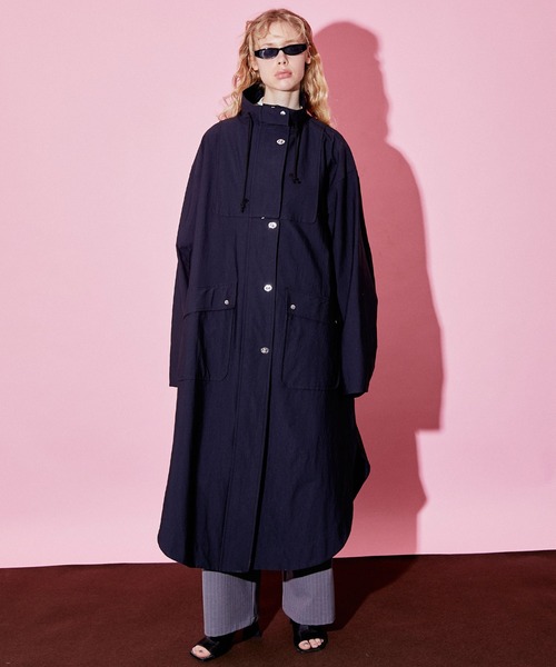 MAISON SPECIAL（メゾンスペシャル） モッズコート FREE ブラック