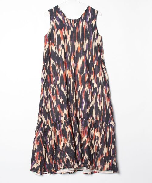 「BEAMS LIGHTS」 ノースリーブワンピース 36 ブラック レディース_画像2