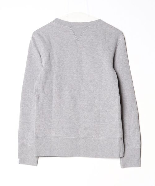 「LOOPWHEELER」 スウェットカットソー「LOOPWHEELERコラボ」 S グレー メンズ_画像2