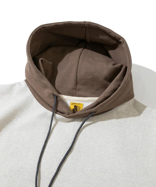 「go slow caravan」 「cobmaster」プルオーバーパーカー X-LARGE モカ メンズ_画像3