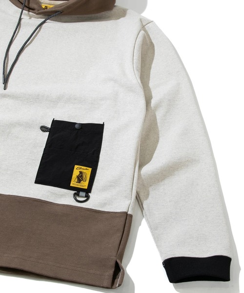 「go slow caravan」 「cobmaster」プルオーバーパーカー X-LARGE モカ メンズ_画像4