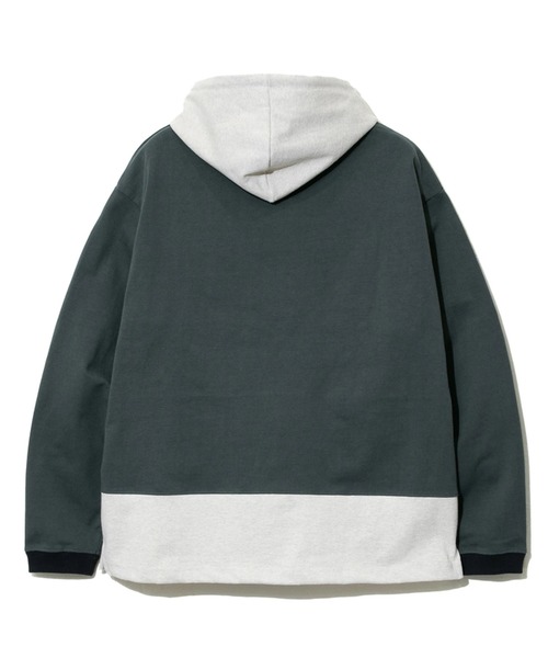 「go slow caravan」 「cobmaster」プルオーバーパーカー X-LARGE モカ メンズ_画像8