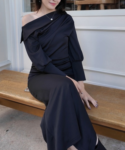 THEODORIC.dy（セオドリックディ） ワンピース スカーフドレープ