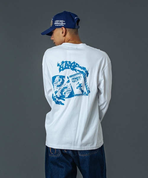 XLARGE（エクストラ ラージ） tシャツ LINENESS las L/S TEE メンズ