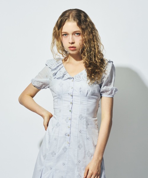 deicy コットンボイルフラワーワンピース DEICY（デイシー） ワンピース コットンボイルフラワーワンピース