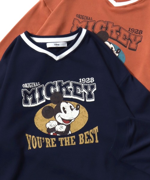 Americana ミッキー コラボ スウェット トレーナー ディズニー Americana ミッキー コラボ スウェット トレーナー ディズニー