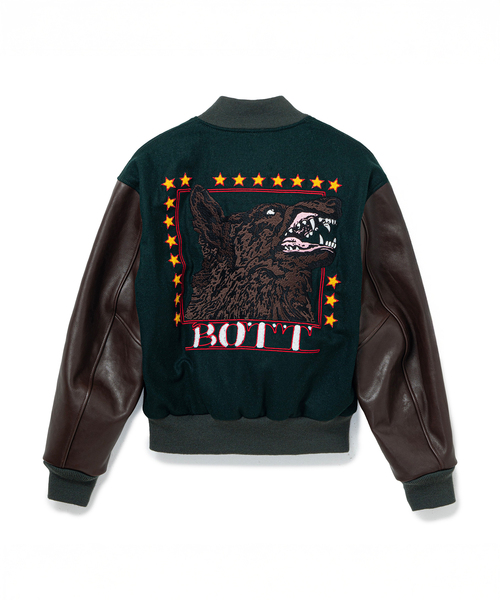 BoTT（ボット） コート ジャケット Wolf Varsity Jacket メンズ