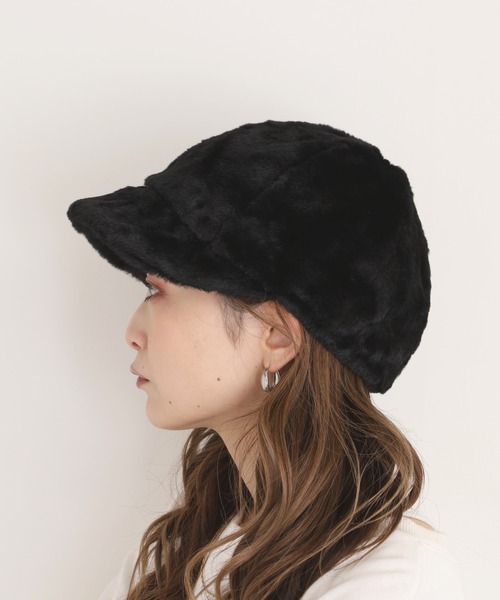 FUNALIVE（ファンアライブ） キャップ 帽子 ファー耳当て付きキャップ