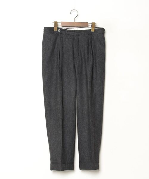 GTA ウールスラックス　チャコールグレー46 GTA（ジーティーアー） スラックス 46 チャコールグレー メンズ