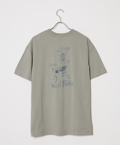 「WILD THINGS」 半袖Tシャツ X-LARGE ブラック メンズ_画像2