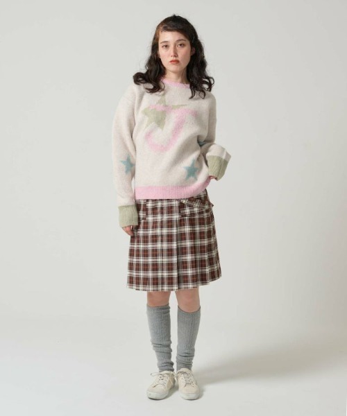 「TINA：JOJUN」 長袖ニット M ピンク レディース_画像3