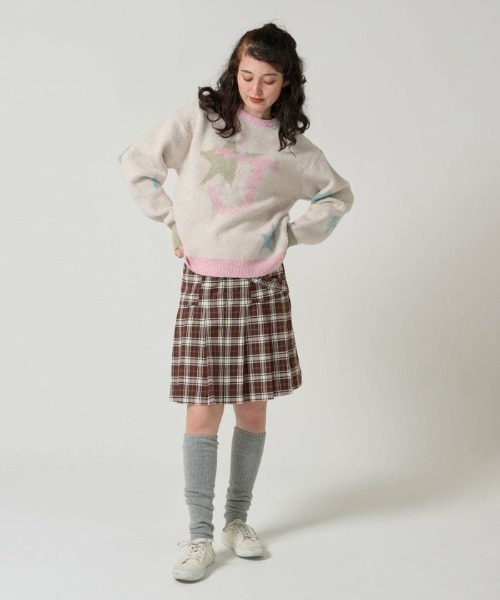 「TINA：JOJUN」 長袖ニット M ピンク レディース_画像4