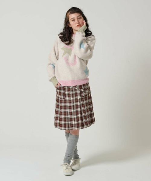 「TINA：JOJUN」 長袖ニット M ピンク レディース_画像6