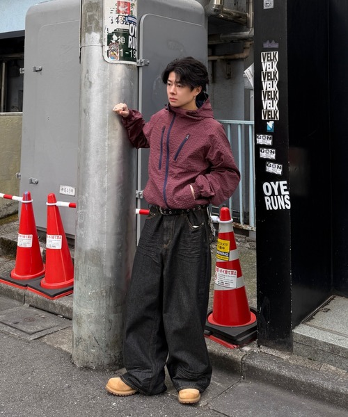ADAMASTE ワイドパンツ ジーンズ メンズ レディース : ZOZOTOWN Yahoo
