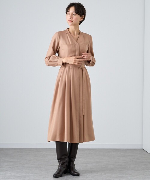 ANAYI（アナイ） 長袖ワンピース 38 ライトピンク レディース