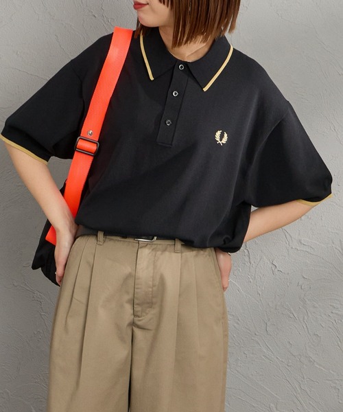FRED PERRY（フレッドペリー） ポロシャツ ポロ 別注 シングルティップ