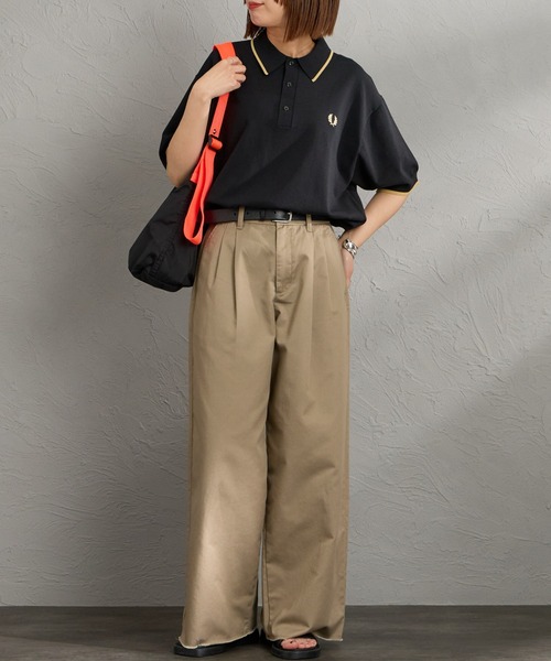 FRED PERRY（フレッドペリー） ポロシャツ ポロ 別注 シングルティップ