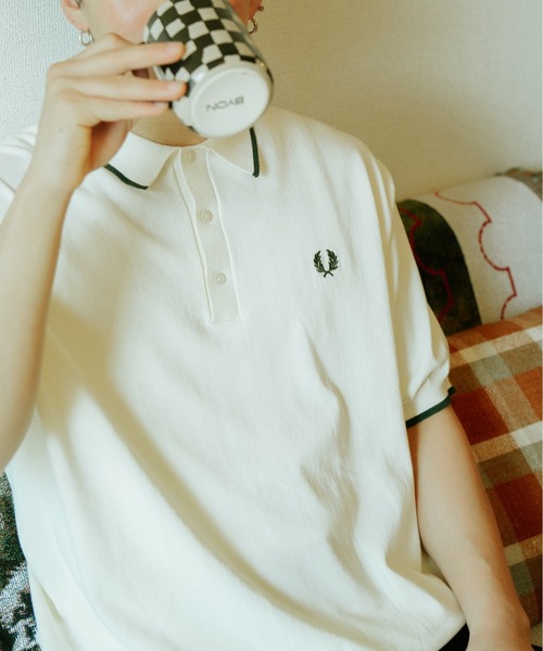 FRED PERRY（フレッドペリー） ポロシャツ ポロ 別注 シングルティップ