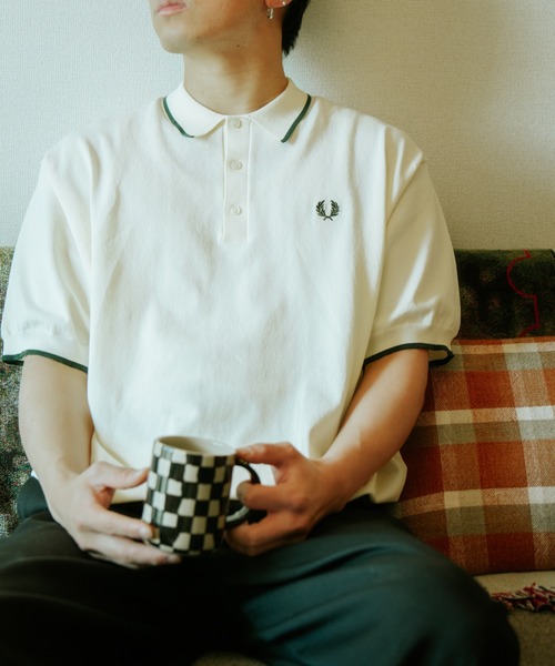 FRED PERRY（フレッドペリー） ポロシャツ ポロ 別注 シングルティップ