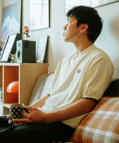 FRED PERRY（フレッドペリー） ポロシャツ ポロ 別注 シングルティップ