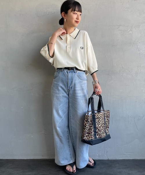 FRED PERRY（フレッドペリー） ポロシャツ ポロ 別注 シングルティップ