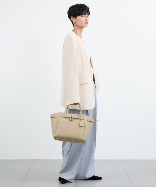 ２点おまとめ【美品】バンヤードストーム ノーカラージャケット TONALブラウス BARNYARDSTORM（バンヤードストーム） ジャケット ノーカラー