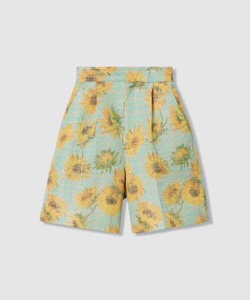 パンツ 「LOULOU WILLOUGHBY」サンフラワーJQショートパンツ レディースの画像
