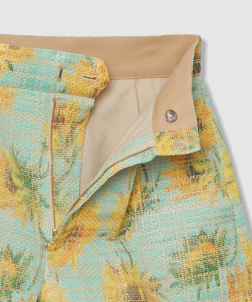 パンツ 「LOULOU WILLOUGHBY」サンフラワーJQショートパンツ レディースの画像