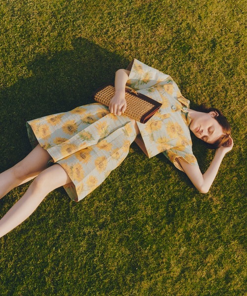 パンツ 「LOULOU WILLOUGHBY」サンフラワーJQショートパンツ レディースの画像