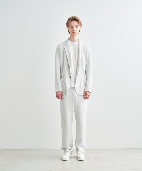 「three dots」 イージーパンツ MEDIUM グレー メンズ_画像2