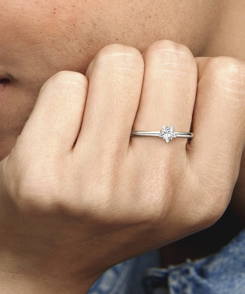 「Pandora」 リング 56 シルバー レディース_画像7