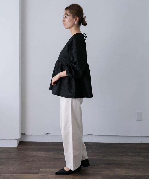 URBAN RESEARCH Sonny Label 長袖チュニック FREE ベージュ レディース