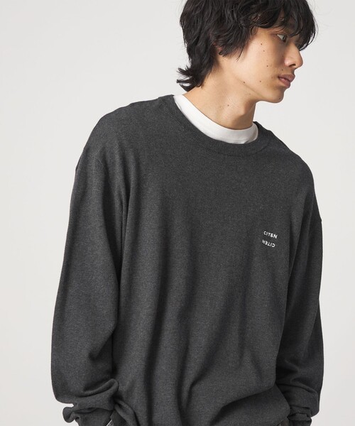 ニット/セーター Silk CTN C/N KNIT BLK Danny 6429 Sweater | NN.07® Official Webshop