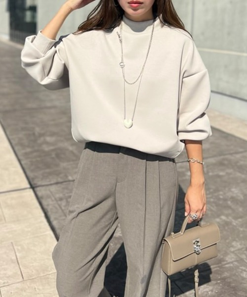 「Emma Taylor」 スウェットカットソー FREE ライトベージュ レディース_画像5