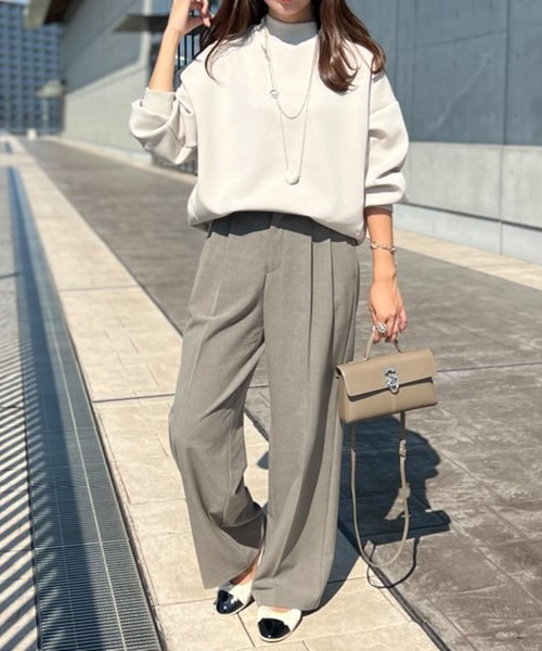 「Emma Taylor」 スウェットカットソー FREE ライトベージュ レディース_画像7