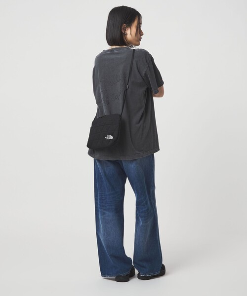 ノースフェイス ショルダーバッグ バッグ 「THE NORTH FACE」ジオフェイスポーチ レディースの画像